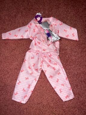 American girl doll pajama set
